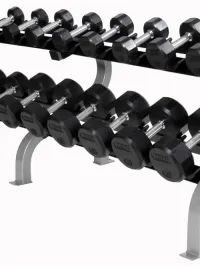 USA Troy TSDR 12-Sided Rubber Dumbells (5-125lbs)